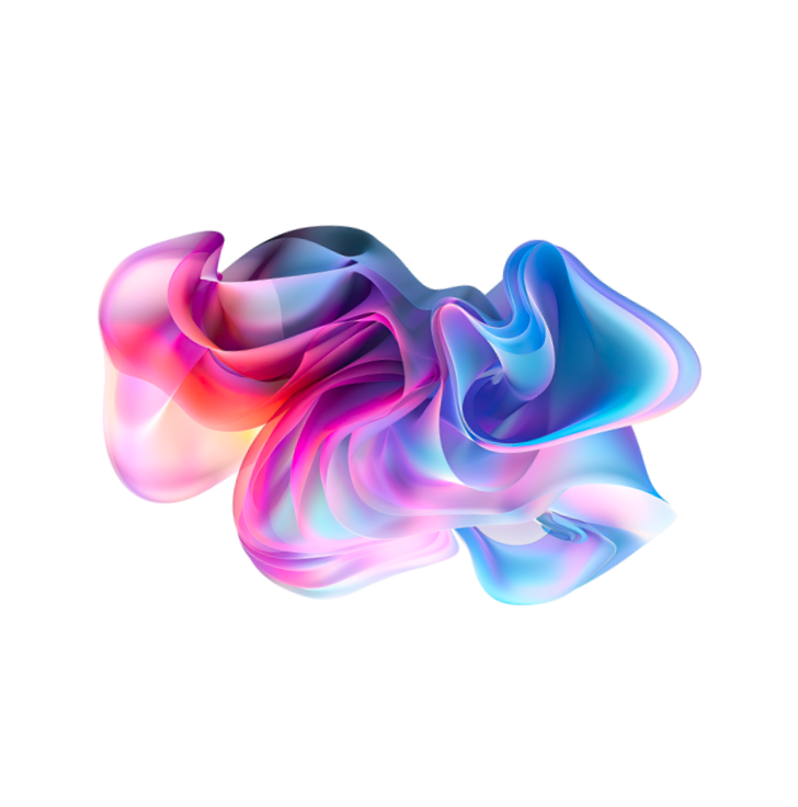 Flowing abstract illustration